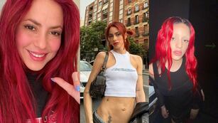 Desde Tini hasta Rosalía: ¿qué maldición hay en las pelirrojas?