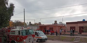 Tragedia en Alejandro Roca. (AlejandroRoca.com.ar)