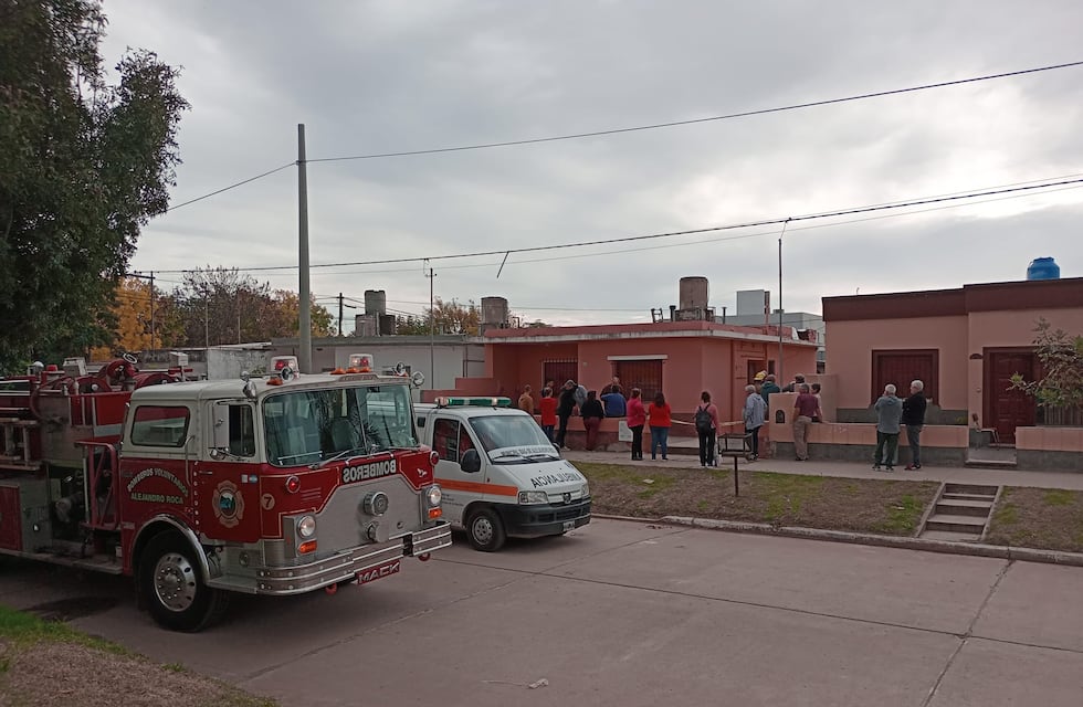 Alejandro Roca: se cayó el techo de una vivienda y aplastó a una mujer de 82 años