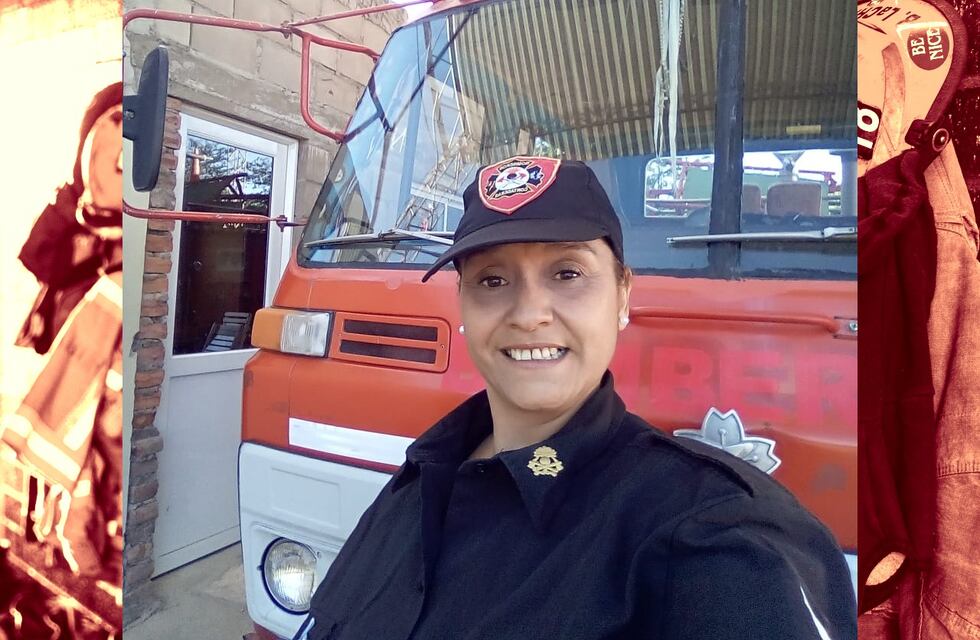 Marcela y su historia de amor en una familia de bomberos