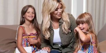 Las lujosas mochilas de Francesca e Isabella, las hijas de Wanda Nara, que cuestan más de 200.000 pesos
