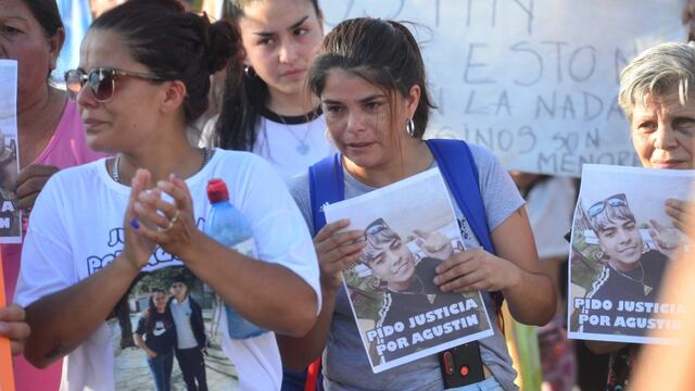 La madre de Agustín Ávila, Vanessa, habló este lunes.