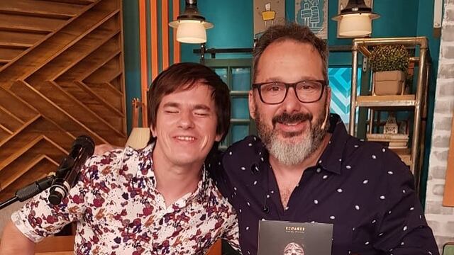 Nahuel Pennisi se sumó al homenaje de La Peña de Morfi para Gerardo Rozín.