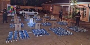 Puerto Piray: secuestran 800 gruesas de cigarrillo y detiene a una persona