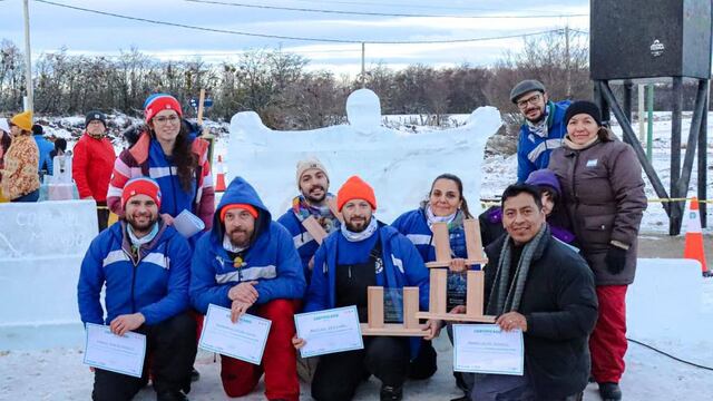 Exitoso Encuentro de Esculturas de Hielo en Tolhuin