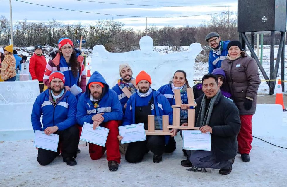 Exitoso Encuentro de Esculturas de Hielo en Tolhuin
