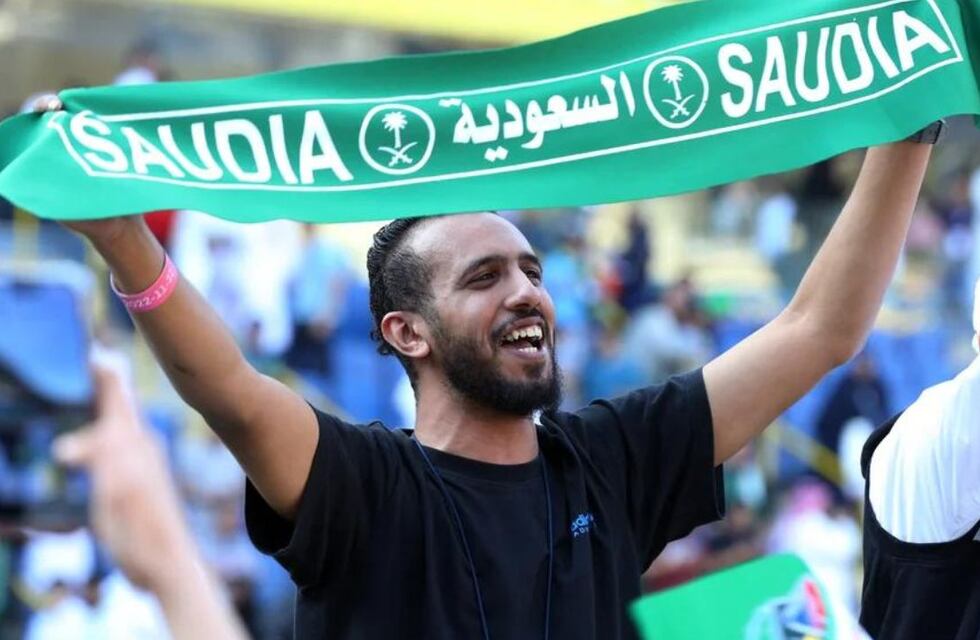 Mundial de Qatar: la burla de los hinchas sauditas tras la victoria de su equipo, “¡¿Where is Messi?!”