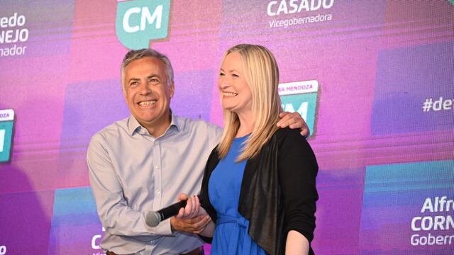 Elecciones en Mendoza: la fórmula ganadora de este domingo, Cornejo y Casado