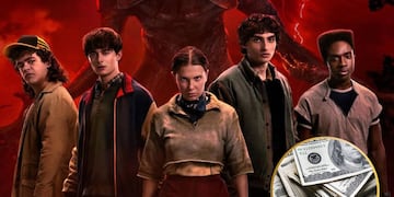 Protagonistas principales de Stranger Things.