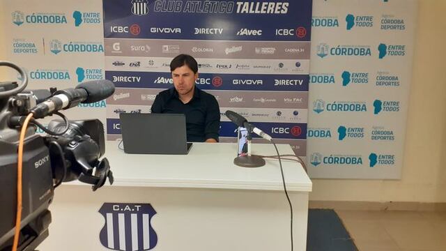 "En el segundo tiempo fuimos el Talleres que conocemos", destacó el DT Albiazul.