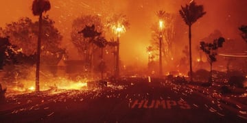 El incendio de Palisades.