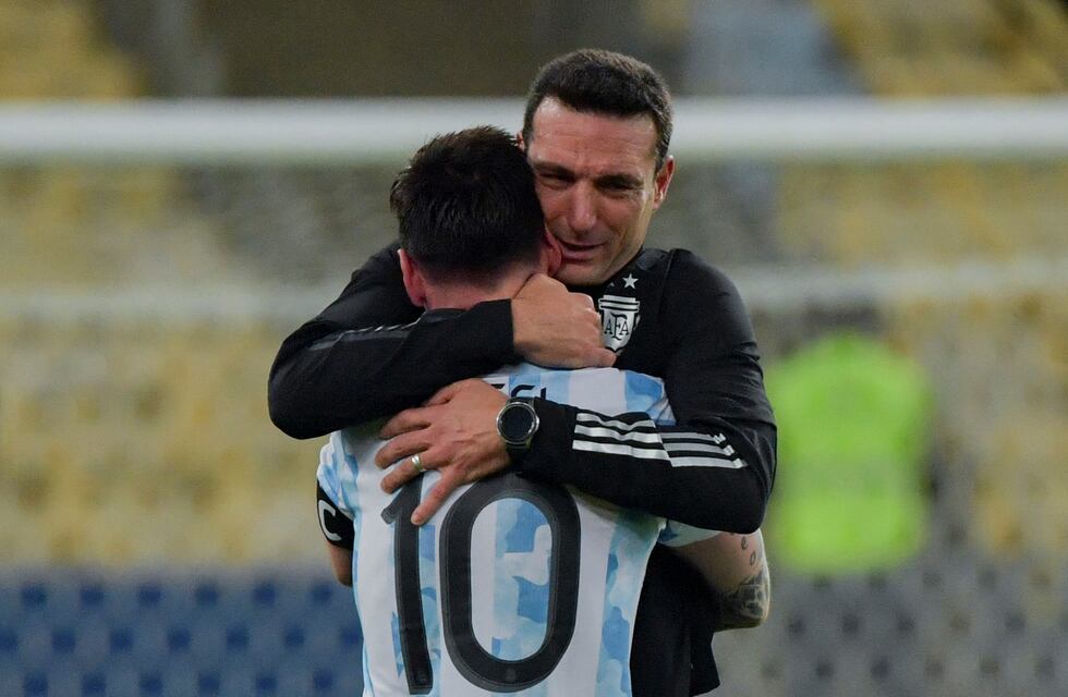 Lionel Scaloni reveló que Lionel Messi jugó la final con molestias en el isquiotibial