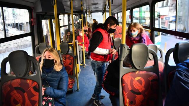 Los colectivos en Córdoba funcionarán con frecuencia de día domingo.