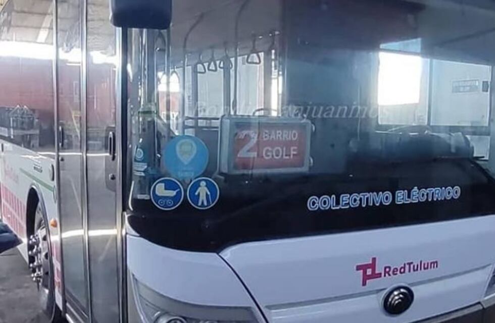 San Juan incorporó su primer colectivo eléctrico
