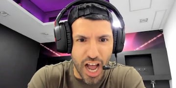 El Kun Agüero se volvió un referente del streaming argentino. (Captura de Imagen)