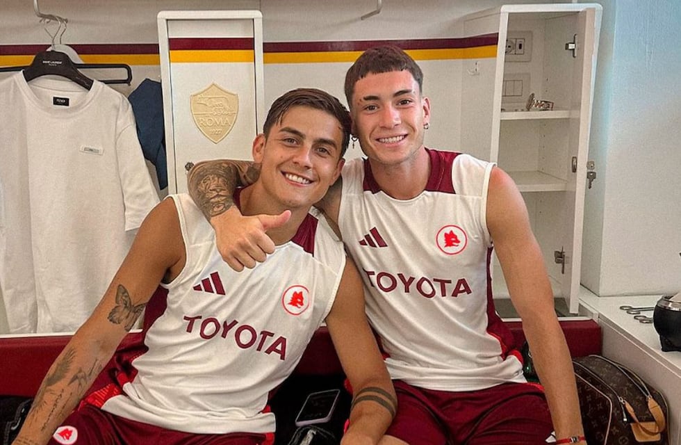 Presente y futuro argentino: Dybala y Soulé fabricaron dos golazos para Roma