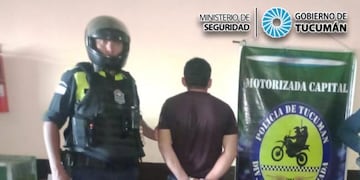 El violento individuo fue denunciado por su propio hijo.