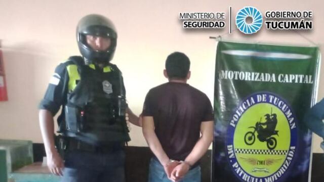 El violento individuo fue denunciado por su propio hijo.