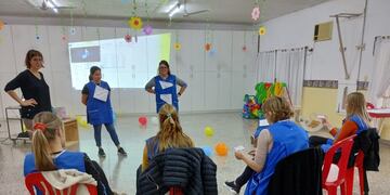 Capacitación a personal de los jardines de infantes