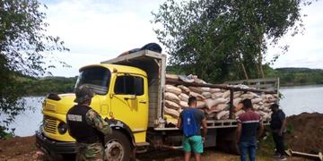 Nuevo golpe al contrabando de cereales en El Soberbio