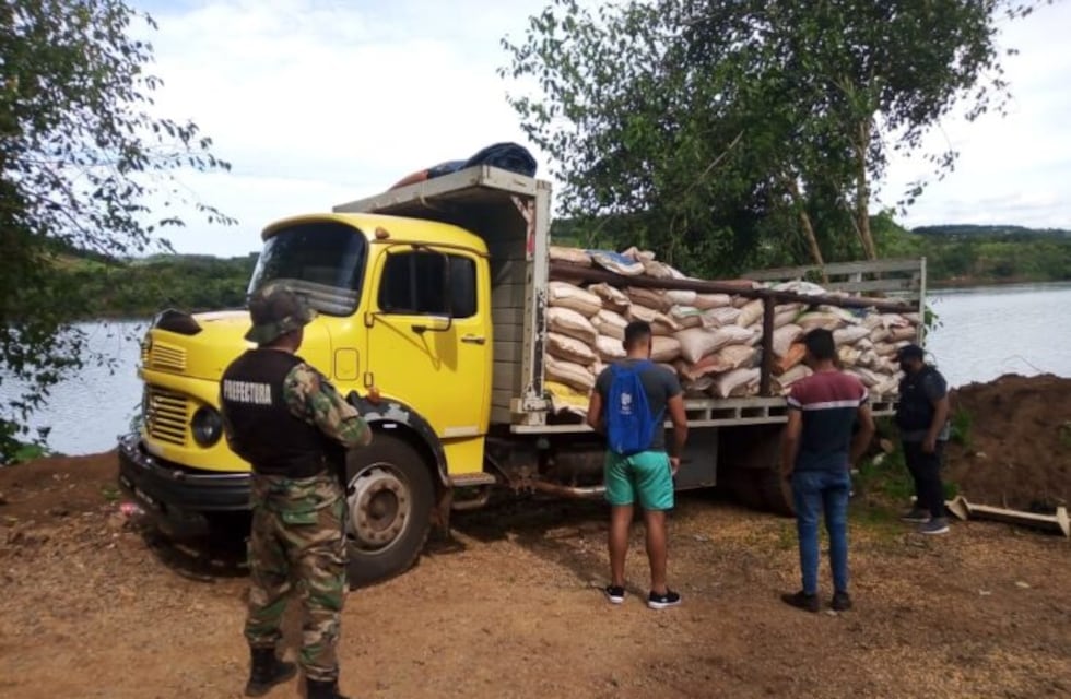 Nuevo golpe al contrabando de cereales en El Soberbio