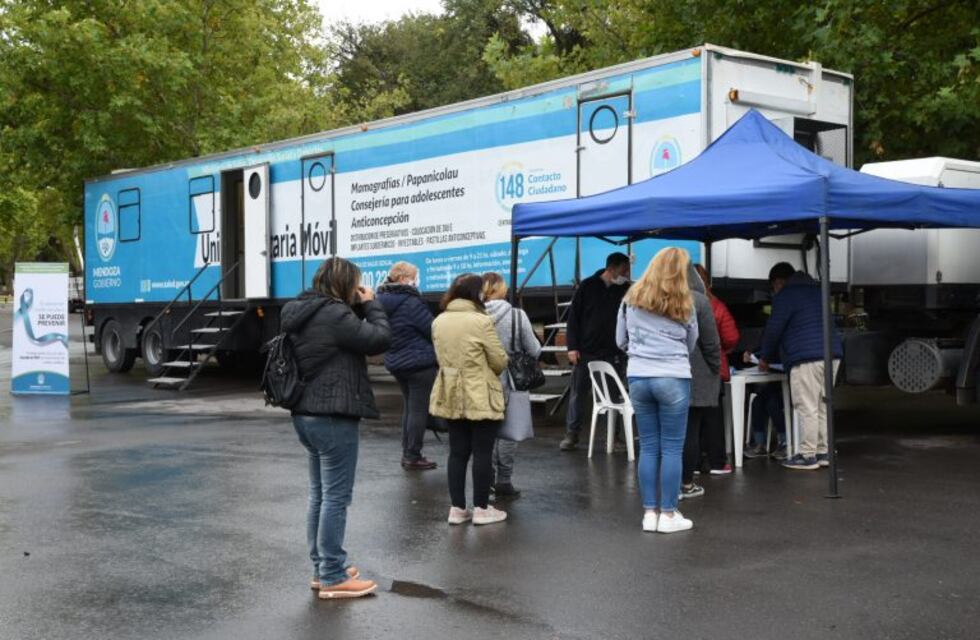 Realizaron PAP y mamografías a mujeres sin cobertura médica en el parque San Martín