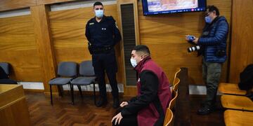 Alan Amoedo, en el banquillo de los acusados en el juicio por la Tragedia de Circunvalación.