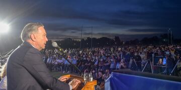 Lanzamiento de Peronismo Republicano con Miguel Angel Pichetto (Foto: Clarín)