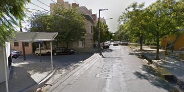 El joven delincuente fue detenido en calle Dean Funes, a la altura de barrio Alberdi.
