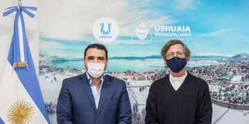 El Intendente mantuvo un encuentro con el Obispo de la Diócesis de Santa Cruz y Tierra del Fuego