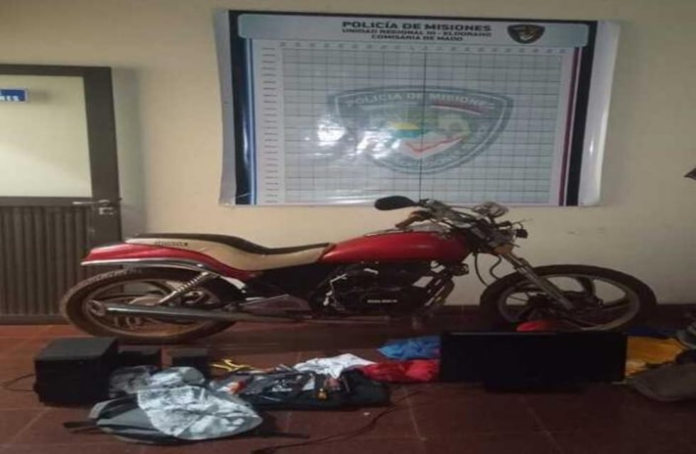 Un hombre fue detenido por circular con artefactos y un vehículo robado