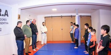 Ushuaia: inauguraron la Escuela de Judo “Jigoro Kano”