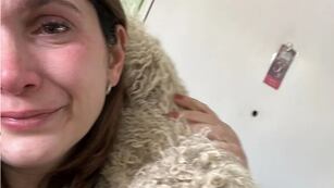 La sanjuanina Belén encontró a su perrita Cali, tras un año de estar perdida.