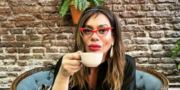 El divertido blooper que protagonizó Oriana Junco en televisión: “Tapate”. (Instagram @orianajunco).