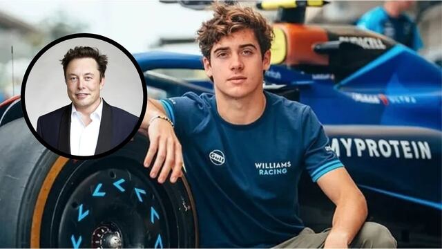 El inesperado regalo que Elon Musk le dio a Colapinto tras su debut en la Fórmula 1.