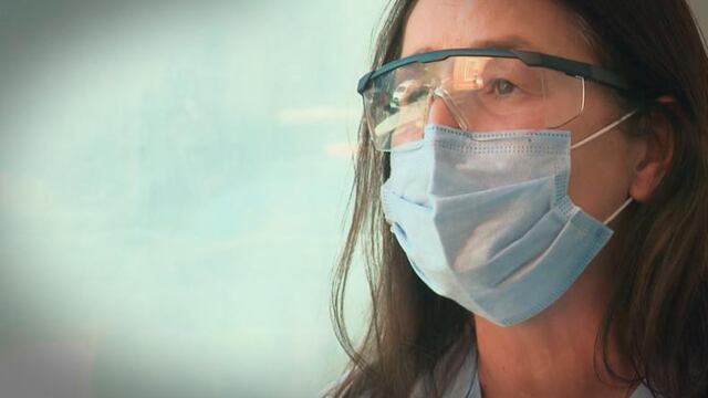 Silvia Zidarich la jefa de Terapia que le contestó a Alberto Fernández (Eldoce.tv).