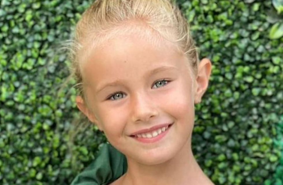 Una ternura: Matilda, la hija de Luciana Salazar, disfrutó un día de pileta y enterneció las redes