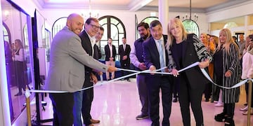 El vicegobernador Acevedo, y la intendente Chahla