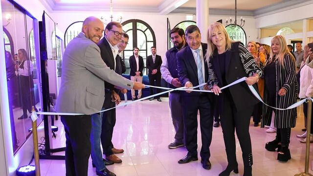 El vicegobernador Acevedo, y la intendente Chahla