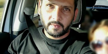 Él es Mario Araya, el motociclista embestido por un automovilista el pasado viernes.