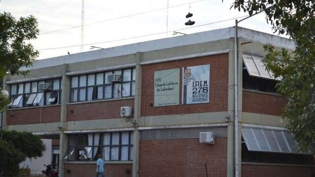 Laboulaye. Fachada del colegio Ipem N° 278 (Imagen ilustrativa/La Voz).