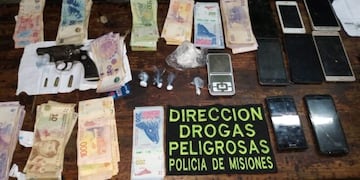 Efectivos de la Policía de Misiones dieron nuevo golpe al narcomenudeo en Posadas. Policía de Misiones