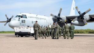 Partió el Hércules para evacuar a 713 argentinos en Israel (Fuerza Aérea Argentina)