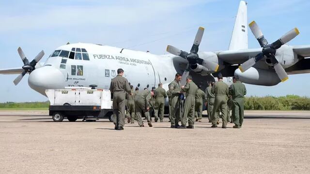 Partió el Hércules para evacuar a 713 argentinos en Israel (Fuerza Aérea Argentina)