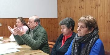 Claudia Cittadino participó de la reunión informativa por la obra de pavimentación