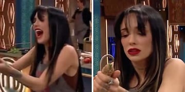 La Joaqui perdió el control y terminó a los gritos en MasterChef Celebrity: “Estoy colapsada”