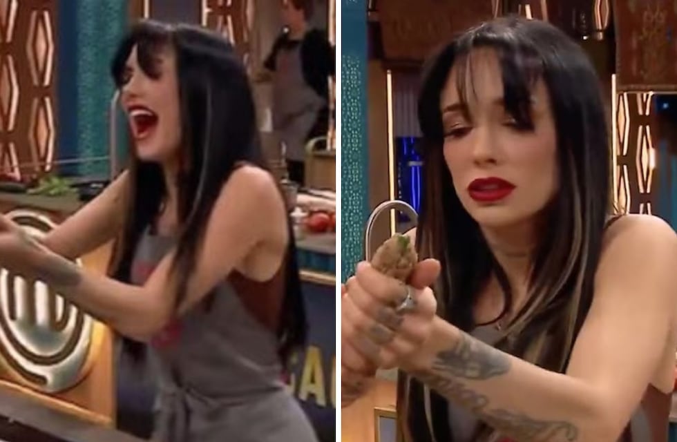 La Joaqui perdió el control y terminó a los gritos en MasterChef Celebrity: “Estoy colapsada”