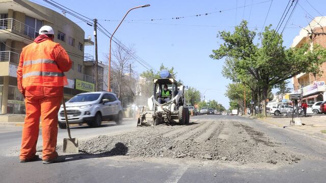 Repavimentación Av. Cárcano