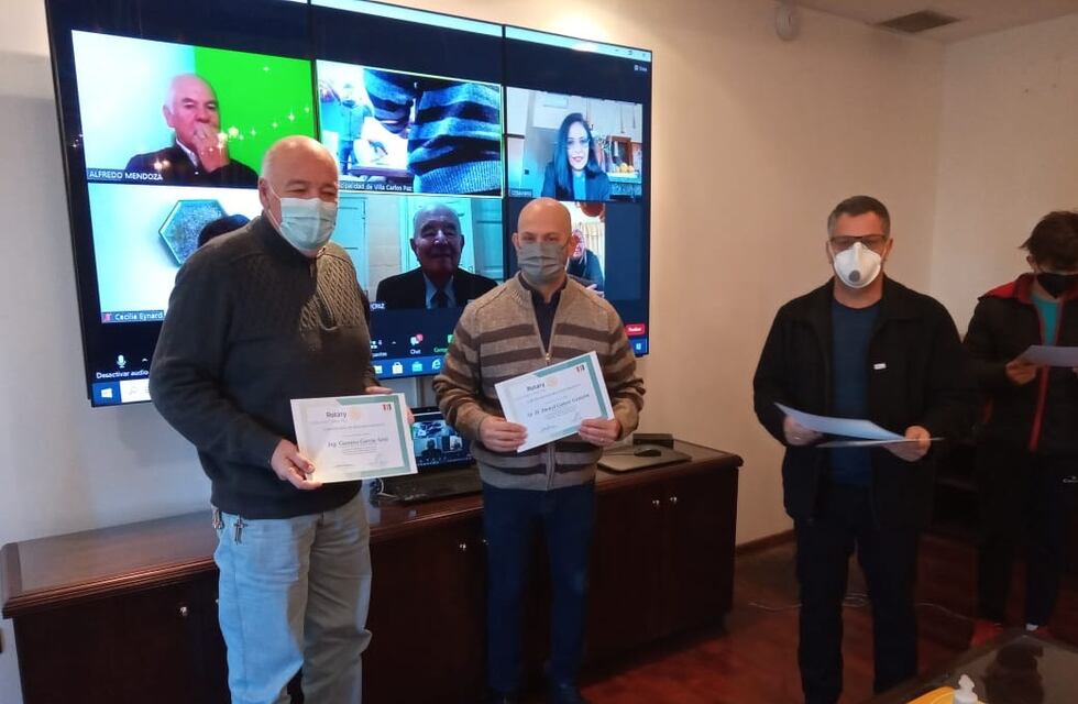 Reconocimiento y elogios al Rotary Club de Carlos Paz por su participación y labor ambiental en la ciudad