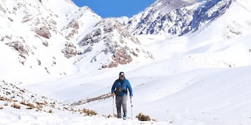 “Esto es San Juan”: el video que muestra un lugar mágico de la provincia cubierto de nieve